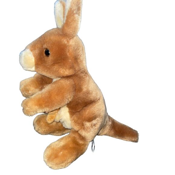 Korimco Kangaroo Baby Joey Plush Stuffed Animal Nursery Cuddly Shower 12” - Picture 5 of 12